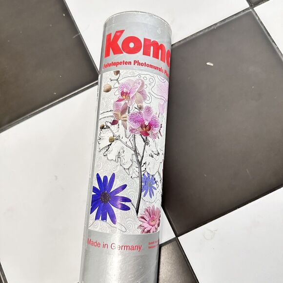 Komar Wall Mural Wallpaper Florals And Abstract Art 12ft 1” X 8ft 4” - Picture 2 of 10